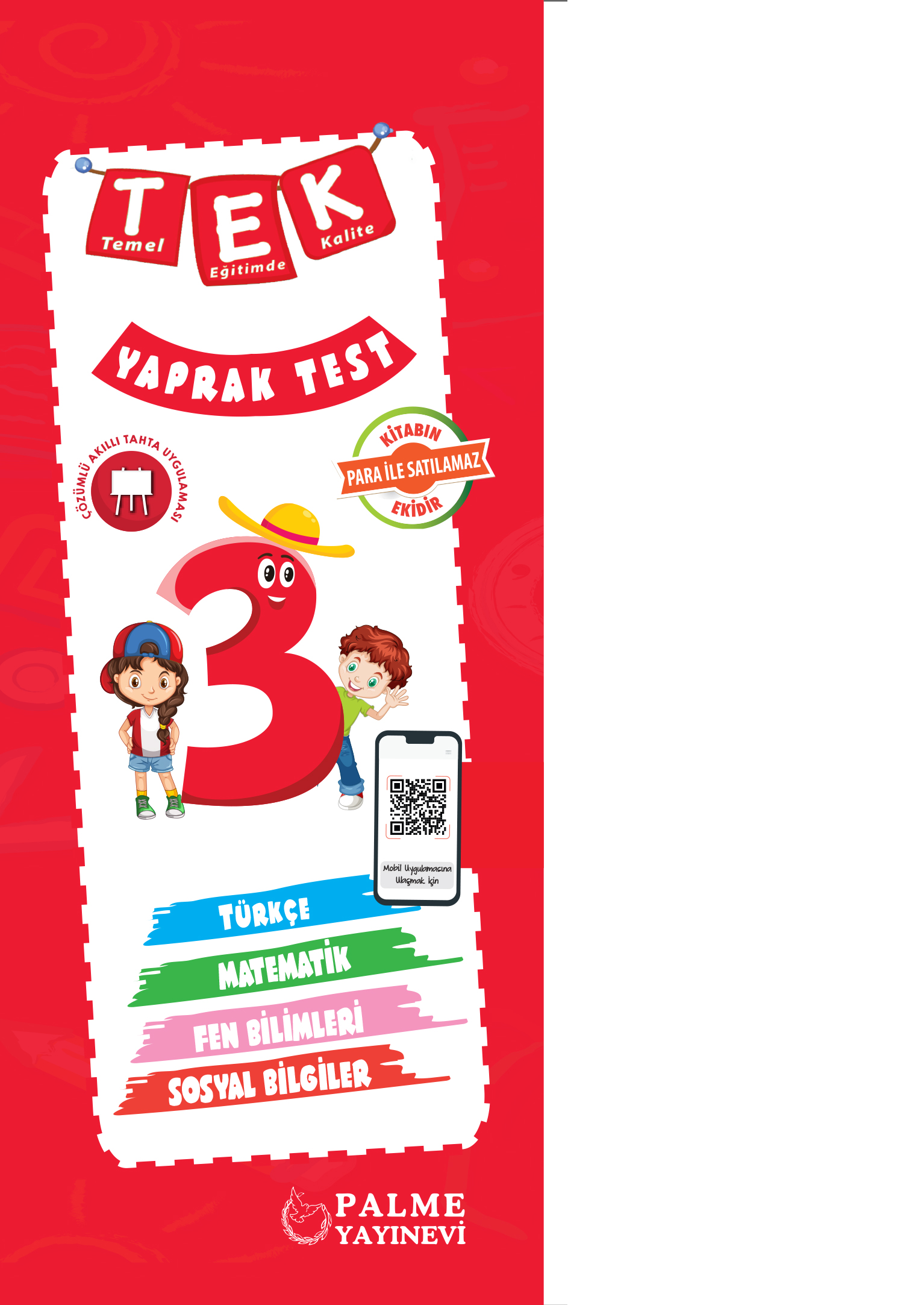 3. SINIF TEK DEFTERİM - YAPRAK TEST